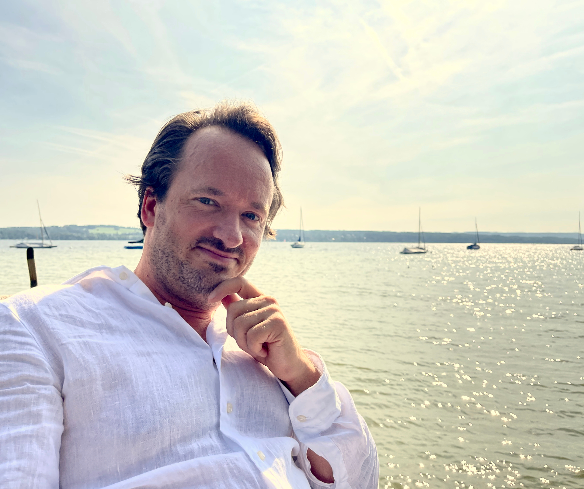 Dr. Korbinian Spann am Ammersee